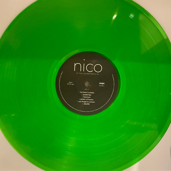 Nico (3) - At The Live Inn, Tokyo '86 | Mint (M) Mint (M) - ROCK *SEALED/RSD/COLOR*