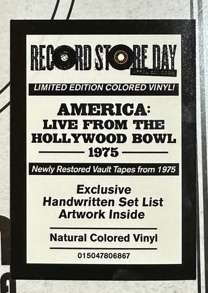 Live From The Hollywood Bowl 1975 | Mint (M) Mint (M)