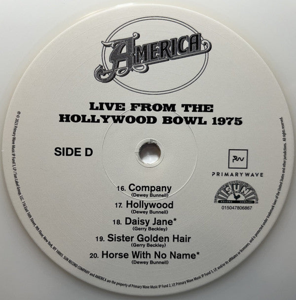 Live From The Hollywood Bowl 1975 | Mint (M) Mint (M) - ROCK *SEALED/RSD/COLOR*