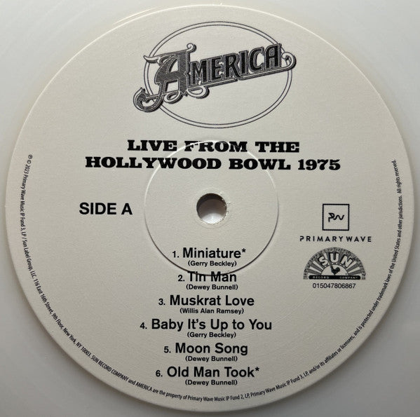 Live From The Hollywood Bowl 1975 | Mint (M) Mint (M) - ROCK *SEALED/RSD/COLOR*