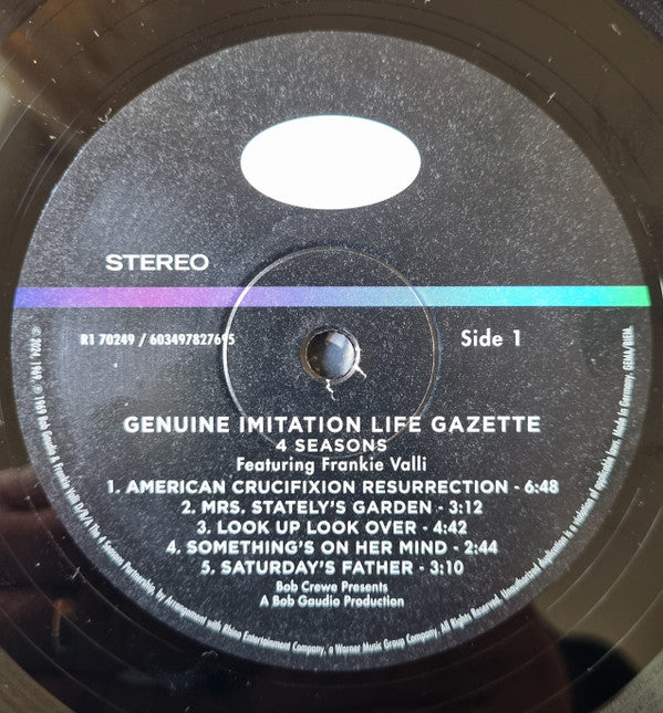 The Four Seasons - The Genuine Imitation Life Gazette | Mint (M) Mint (M) - ROCK *SEALED/RSD*