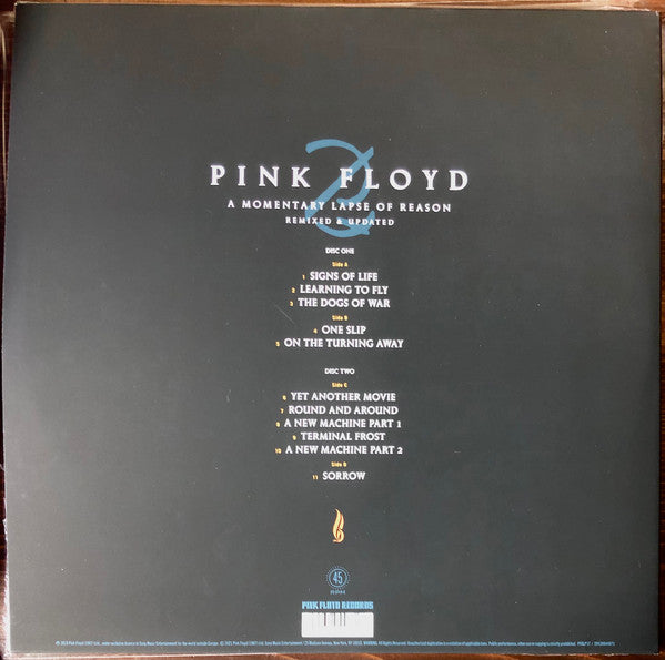A Momentary Lapse Of Reason (Remixed & Updated) *LIGHT CREASE* (2xVINYL) | Mint (M) Excellent+ (EX+) - ROCK *SEALED*