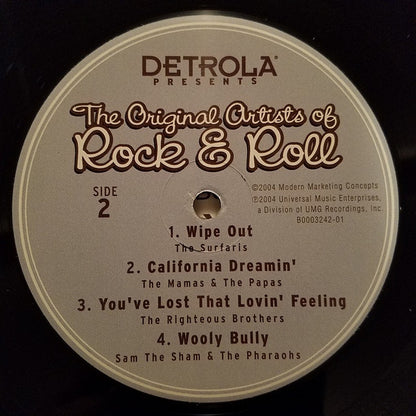 Detrola Presents The Original Artists Of Rock & Roll (VINYL) | Mint (M) Mint (M) - ROCK *SEALED*