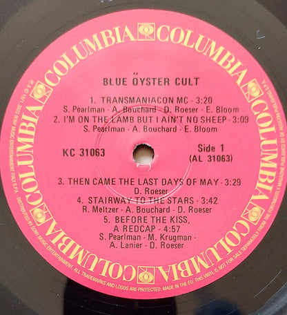 Blue Öyster Cult (VINYL) | - ROCK *SEALED*