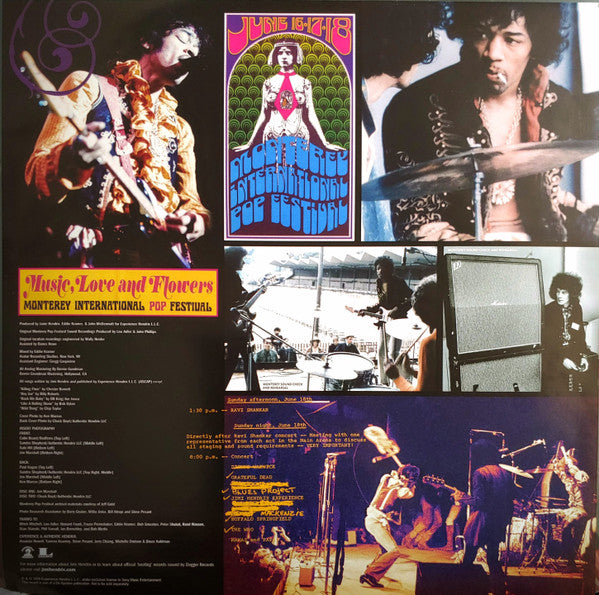 The Jimi Hendrix Experience - Live At Monterey (180G VINYL - IMPORT) | Mint (M) Mint (M) - ROCK *SEALED*