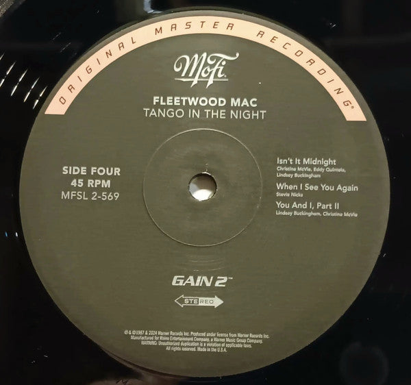 Tango In The Night (VINYL MFSL) | Mint (M) Mint (M) - ROCK *SEALED*