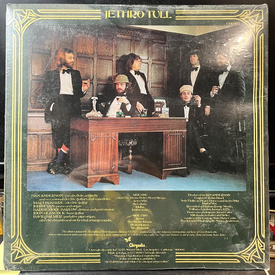 Jethro Tull - Heavy Horses (VINYL) | Mint (M) Excellent+ (EX+) - ROCK *SEALED*