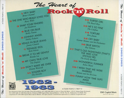 Various - The Heart Of Rock 'N' Roll - 1962-1963 *CD* | Mint (M) Mint (M) - ROCK *SEALED*