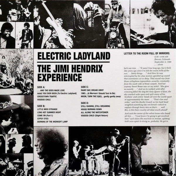 The Jimi Hendrix Experience - Electric Ladyland (180G 2xVINYL) | Mint (M) Mint (M) - ROCK *SEALED*