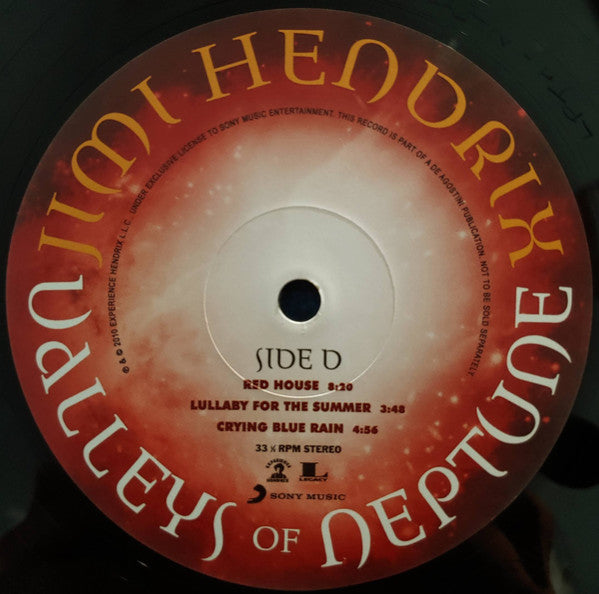 Jimi Hendrix - Valleys Of Neptune (180G 2xVINYL) | Mint (M) Mint (M) - ROCK *SEALED*