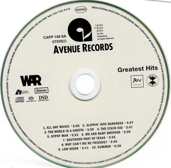 Greatest Hits (SACD) | – Love Vinyl Records