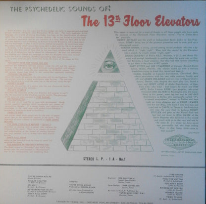 The Psychedelic Sounds Of The 13th Floor Elevators (VINYL) | - ROCK *SEALED*