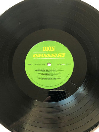 Dion (3) Runaround Sue LP Mint (M) Mint (M)