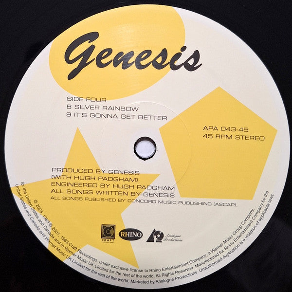 Genesis (AARP 2xVINYL) | Mint (M) Mint (M) - ROCK *SEALED*
