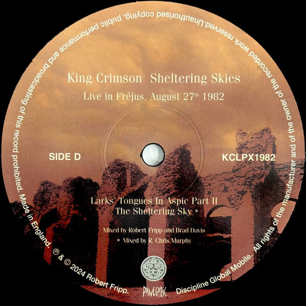 Sheltering Skies (Live In Fréjus, August 27th 1982) (VINYL) | Mint (M) Mint (M) - ROCK *SEALED*