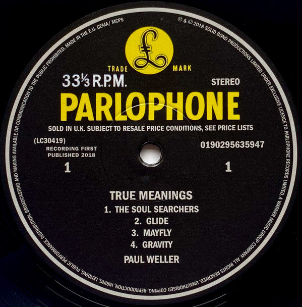 True Meanings | Mint (M) Mint (M) - ROCK *SEALED*