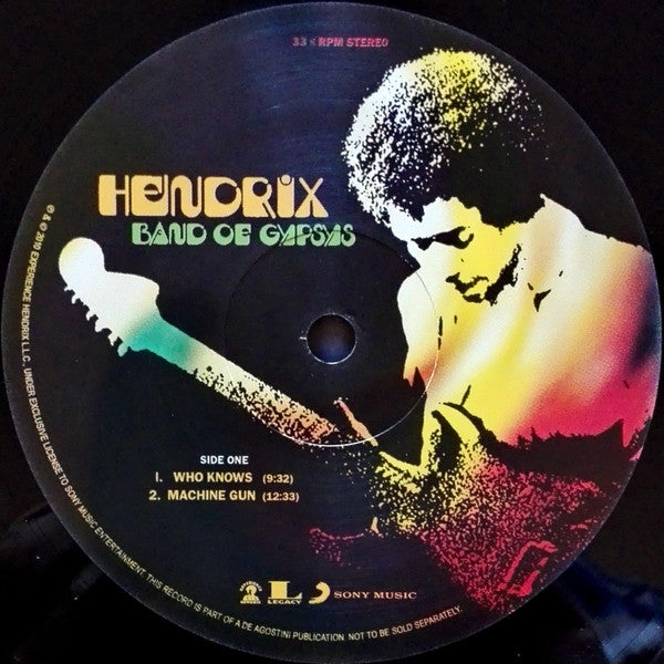 Jimi Hendrix - Band Of Gypsys (180G VINYL - IMPORT) | Mint (M) Mint (M) - ROCK *SEALED*
