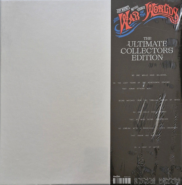 Jeff Wayne's Musical Version Of The War Of The Worlds (VINYL & CD BOX SET) | - ROCK *SEALED*
