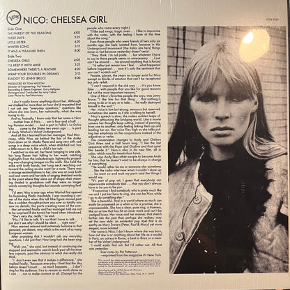 Nico - Chelsea Girl (UNOFFICIAL VINYL LP) | NEW - ROCK *SEALED*