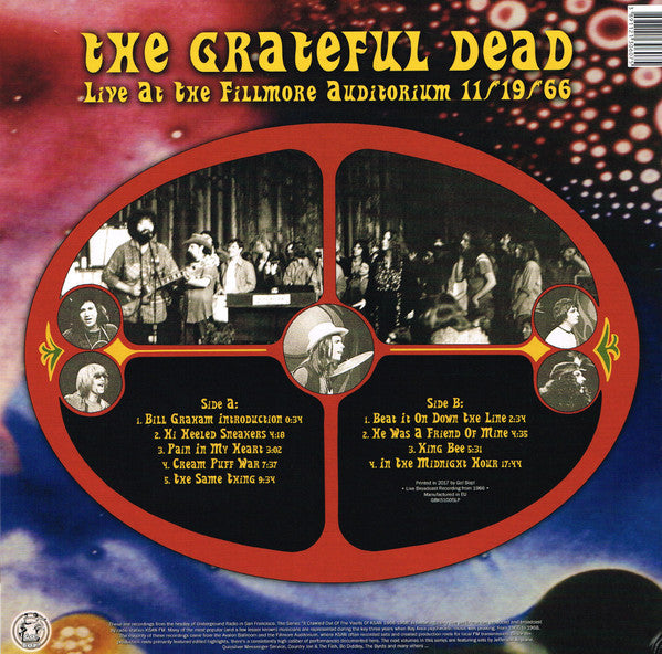 The Grateful Dead - It Crawled Out Of The Vaults Of KSAN 1966-1968 - Volume 1: Live At The Fillmore Auditorium 11/19/66 (VINYL LP Go! Bop! GBKS1005) | - ROCK *SEALED*