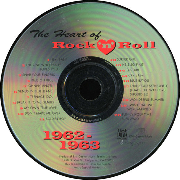 Various - The Heart Of Rock 'N' Roll - 1962-1963 *CD* | Mint (M) Mint (M) - ROCK *SEALED*