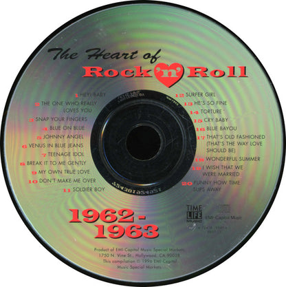 Various - The Heart Of Rock 'N' Roll - 1962-1963 *CD* | Mint (M) Mint (M) - ROCK *SEALED*