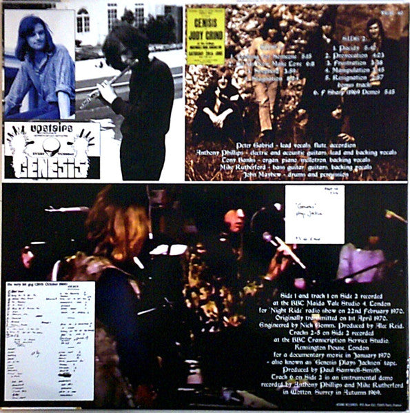 BBC Sessions 1970 (Night Ride & Genesis Plays Jackson)(VINYL) | Mint (M) Mint (M) - ROCK *SEALED*