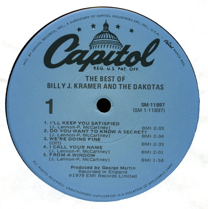 The Best Of Billy J. Kramer With The Dakotas (VINYL) | Mint (M) Mint (M) - ROCK *SEALED*