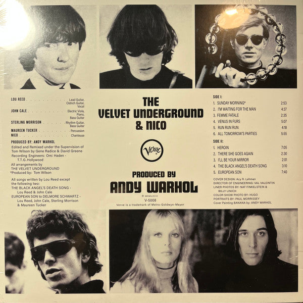 The Velvet Underground & Nico (UNOFFICIAL VINYL) | Mint (M) Mint (M) - ROCK *SEALED*