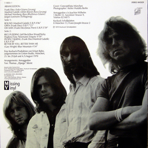 Armaggedon (VINYL) | Mint (M) Mint (M) - ROCK *SEALED*