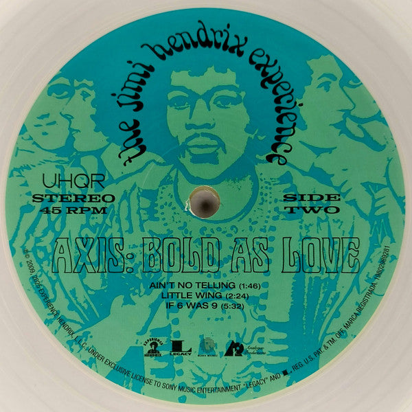 The Jimi Hendrix Experience - Axis: Bold As Love (UHQR 2xVINYL BOX SET / 45RPM) | Mint Mint - ROCK *SEALED*