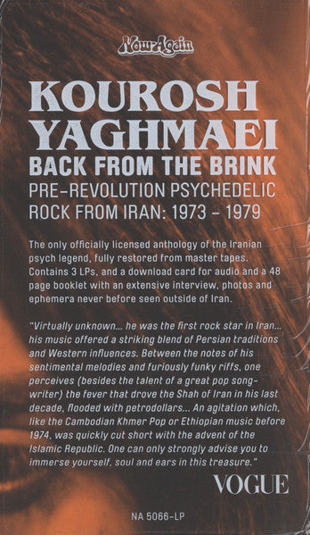 Back From The Brink (Pre-Revolution Psychedelic Rock From Iran: 1973-1979)(2xVINYL) | - ROCK *SEALED*