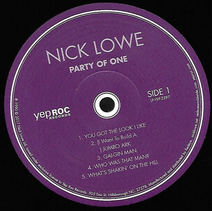 Party Of One (BONUS 10" VINYL) | Mint (M) Mint (M) - ROCK *SEALED*