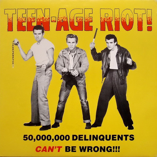 Teen-Age Riot! (50,000,000 Delinquents Can't Be Wrong!!!)(VINYL) | - ROCK *SEALED*