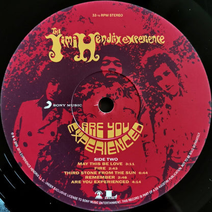 The Jimi Hendrix Experience - Are You Experienced (180G 2xVINYL) | Mint (M) Mint (M) - ROCK *SEALED*