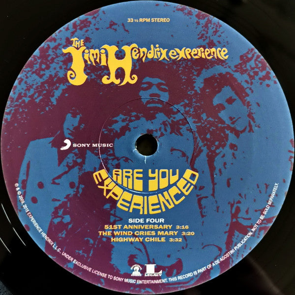 The Jimi Hendrix Experience - Are You Experienced (180G 2xVINYL