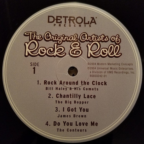 Detrola Presents The Original Artists Of Rock & Roll (VINYL) | Mint (M) Mint (M) - ROCK *SEALED*
