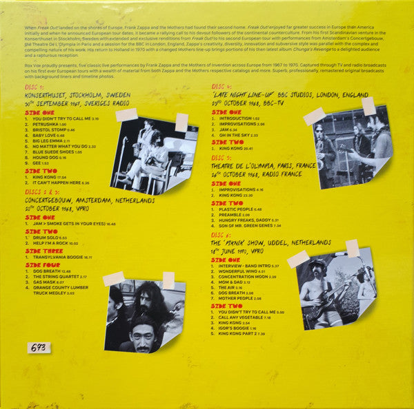 Live In Europe 1967 To 1970 (6XLP BOX* | Mint (M) Mint (M) - ROCK *SEALED*