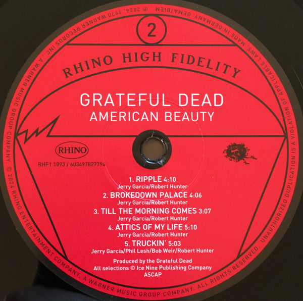 American Beauty (180G VINYL HI-FI) | - ROCK *SEALED*