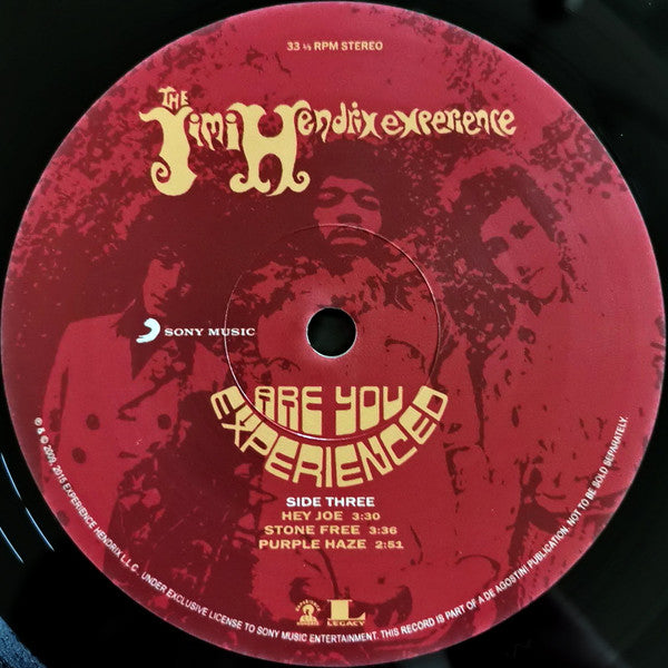 The Jimi Hendrix Experience - Are You Experienced (180G 2xVINYL
