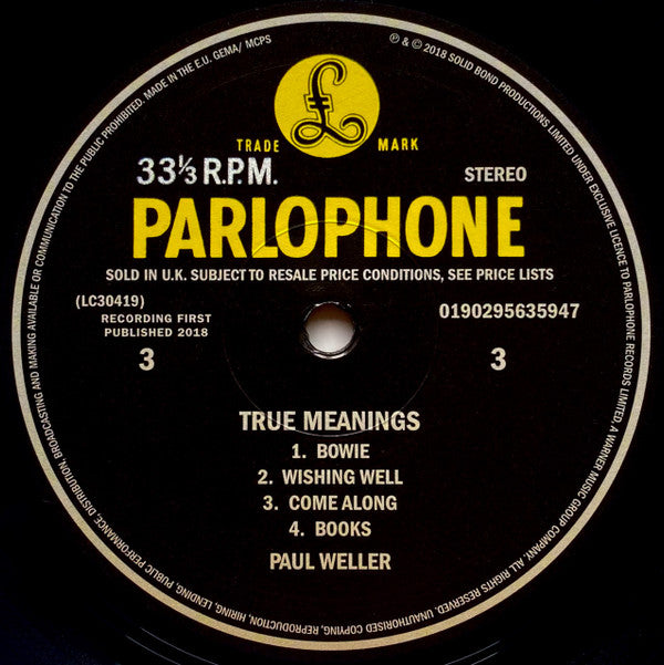 True Meanings | Mint (M) Mint (M) - ROCK *SEALED*
