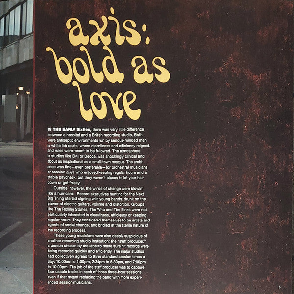 The Jimi Hendrix Experience - Axis: Bold As Love (UHQR 2xVINYL BOX SET / 45RPM) | Mint Mint - ROCK *SEALED*