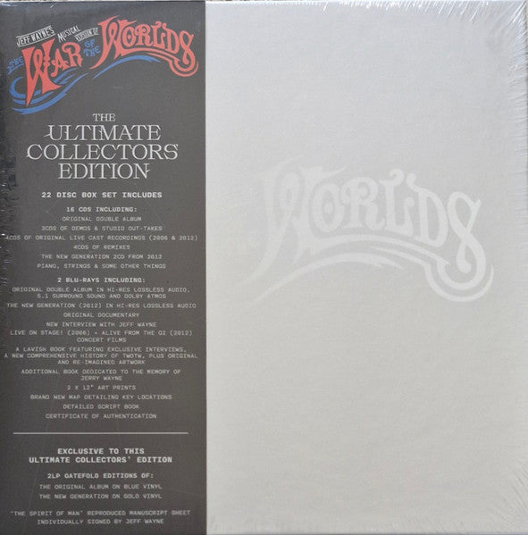 Jeff Wayne's Musical Version Of The War Of The Worlds (VINYL & CD BOX SET) | - ROCK *SEALED*