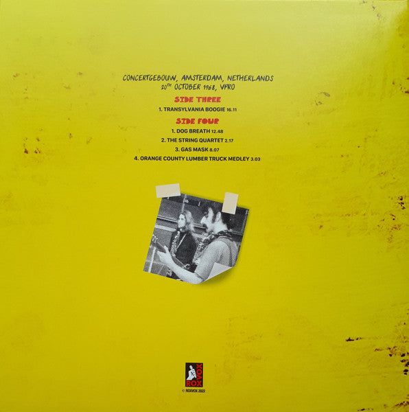 Live In Europe 1967 To 1970 (6XLP BOX* | Mint (M) Mint (M) - ROCK *SEALED*