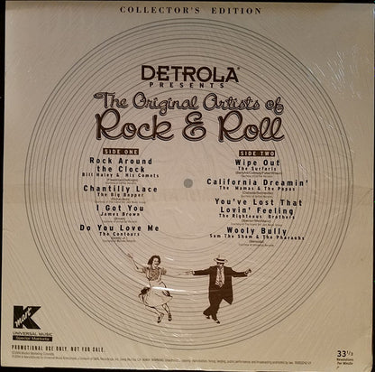 Detrola Presents The Original Artists Of Rock & Roll (VINYL) | Mint (M) Mint (M) - ROCK *SEALED*