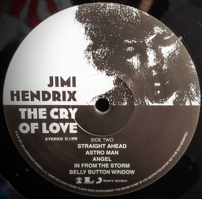 Jimi Hendrix - The Cry Of Love (180G VINYL - IMPORT) | Mint (M) Mint (M) - ROCK *SEALED*