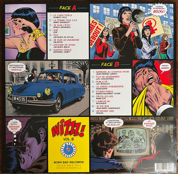 Wizzz! Vol. 5 (French Psychorama 1967/1979)(VINYL) | - ROCK *SEALED*