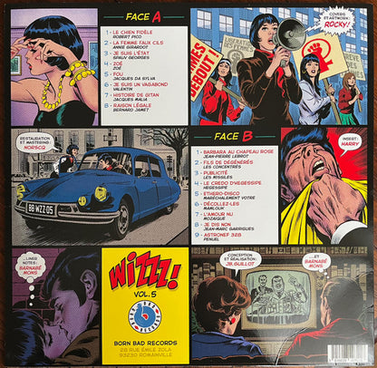 Wizzz! Vol. 5 (French Psychorama 1967/1979)(VINYL) | - ROCK *SEALED*