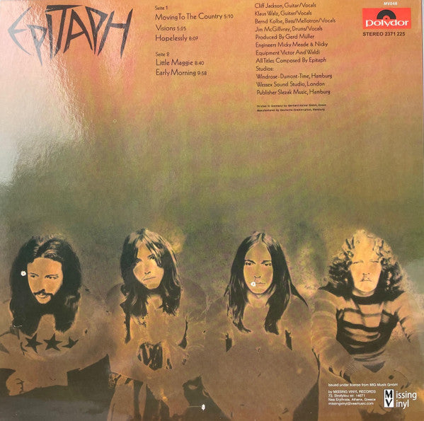 Epitaph (VINYL) | Mint (M) Mint (M) - ROCK *SEALED*