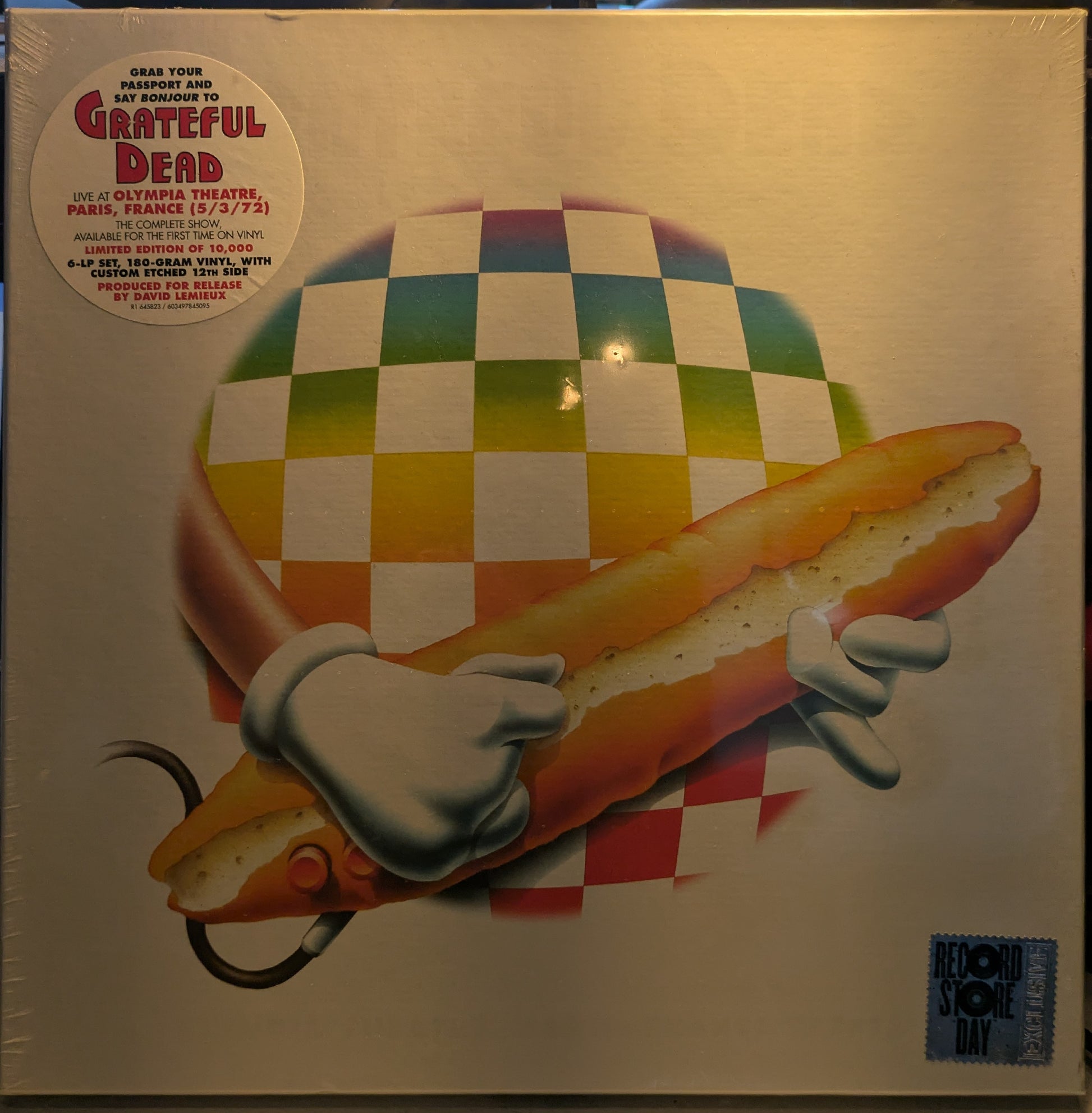 Olympia Theatre, Paris, France (5/3/72) (6xVINYL BOX SET) | Mint (M) Near Mint (NM or M-) - ROCK *SEALED*